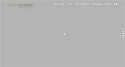 Desktop Screenshot of aaronjamieson.com